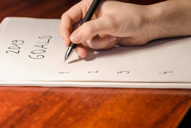 escribir a mano