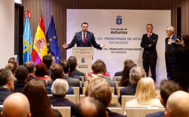 El Principado inaugura su sede permanente en Madrid