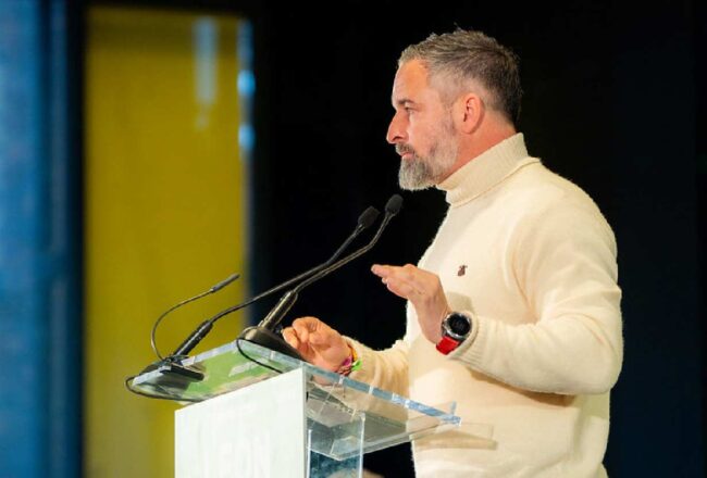 Abascal pide el voto a Vox frente a Soria ¡Ya!