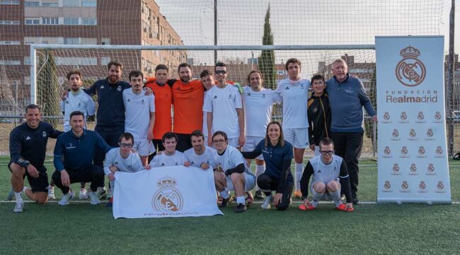 La Laureus visita la escuela adaptada de la Fundación Real Madrid | Naberco Digital La Laureus visita la escuela adaptada de la Fundación Real Madrid