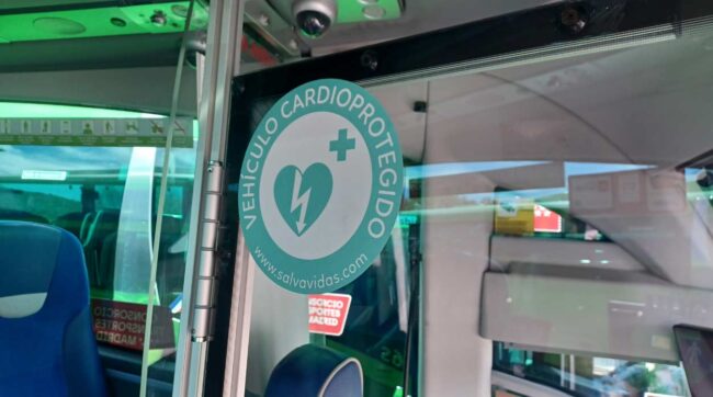 Madrid instala desfibriladores en los autobuses interurbanos | Naberco Digital Madrid instala desfibriladores en los autobuses interurbanos