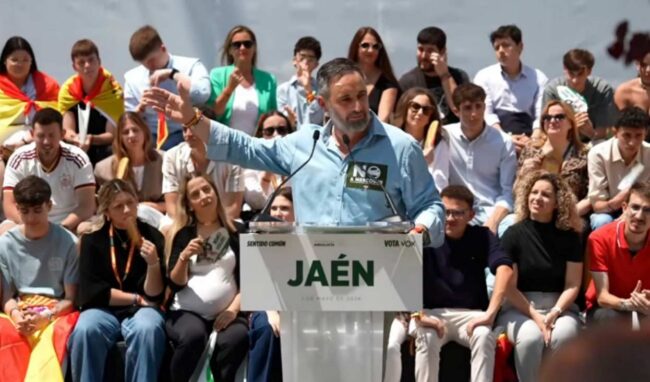 Abascal ha cargado contra Sánchez por el empleo
