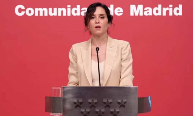 Ayuso alcanza siete años como presidenta de Madrid